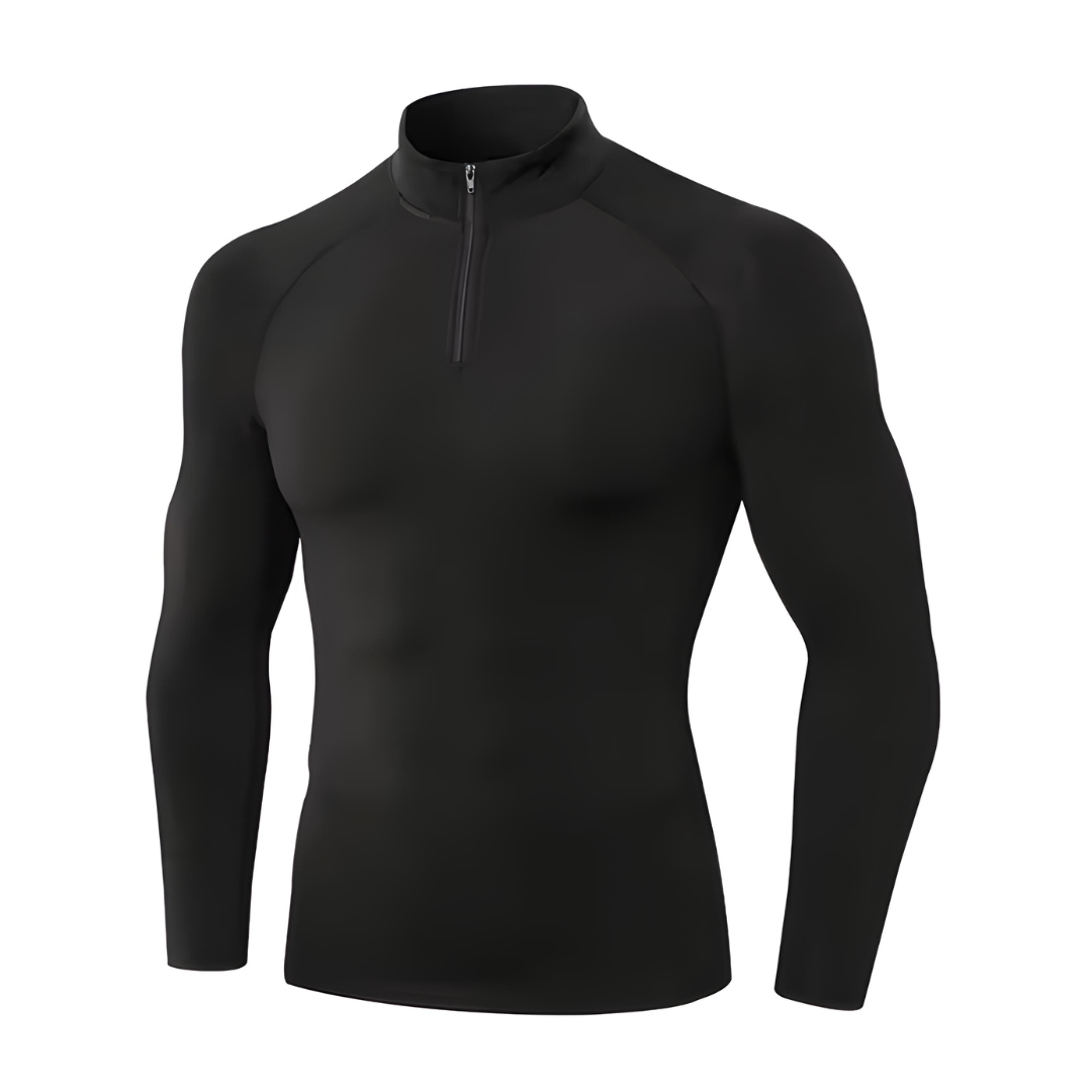 PACE UP  COMPRESSION QUARTER ZIP