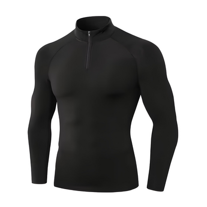 PACE UP  COMPRESSION QUARTER ZIP