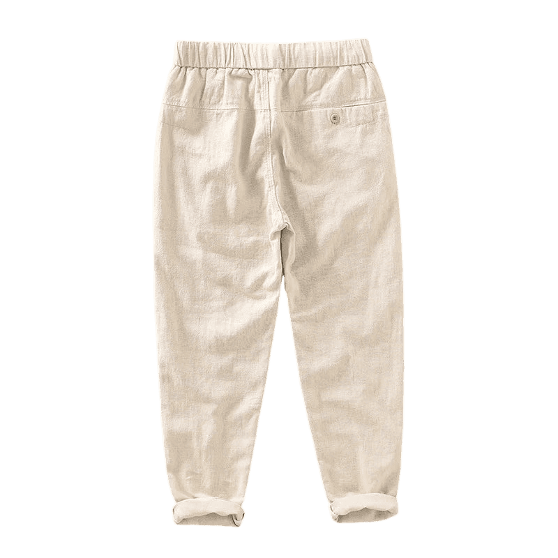 Men's Linen Trousers Rovino Valerion