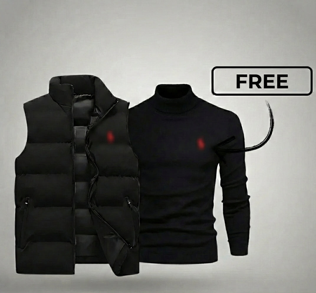 Weste + Gratis-Pullover (Letzter Verkauf)