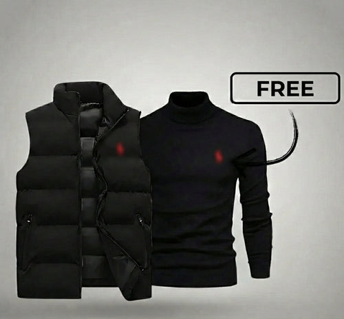 Weste + Gratis-Pullover (Letzter Verkauf)