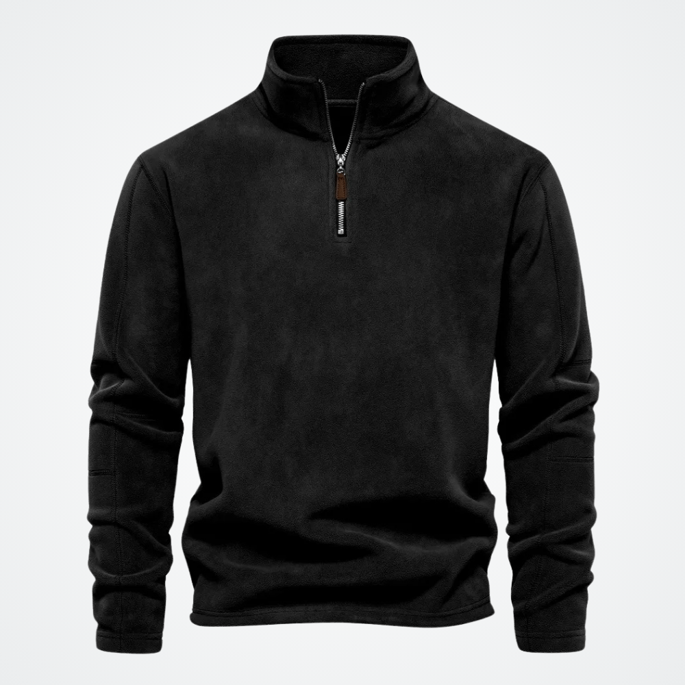 Men's Hoodie with High Collar Tromsø Valerion