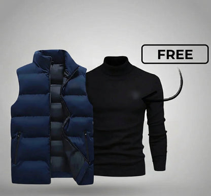 Weste + Gratis-Pullover (Letzter Verkauf)