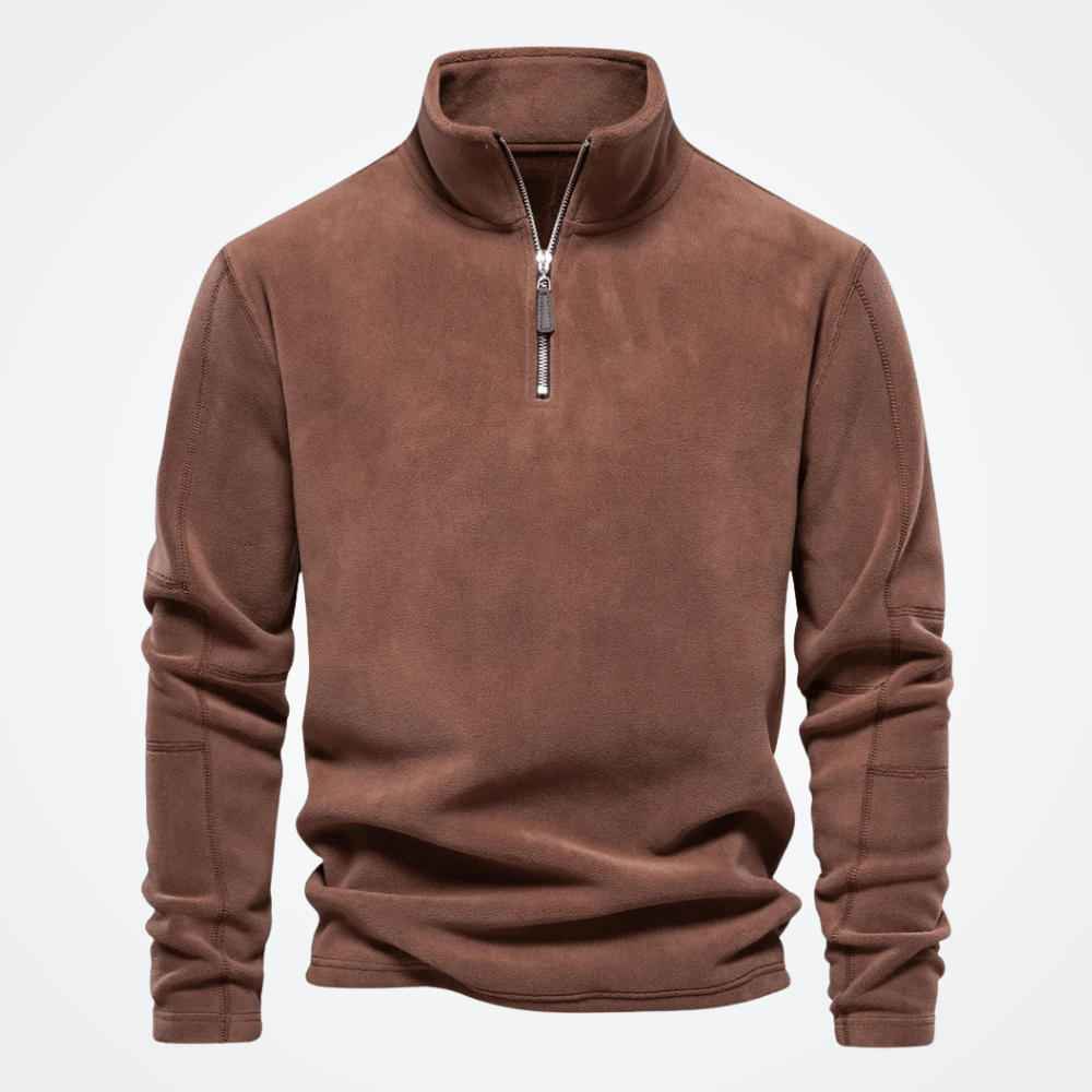Men's Hoodie with High Collar Tromsø Valerion