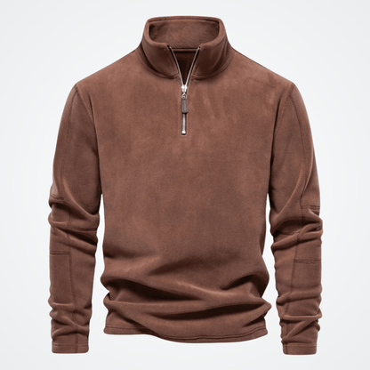 Men's Hoodie with High Collar Tromsø Valerion