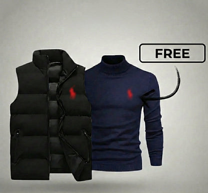 Weste + Gratis-Pullover (Letzter Verkauf)