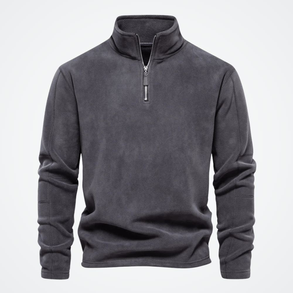Men's Hoodie with High Collar Tromsø Valerion