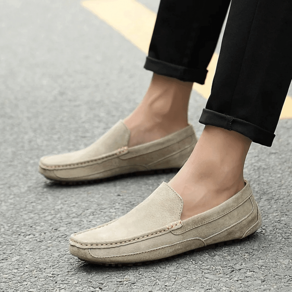 Men's Leather Moccasin Sweden Valerion