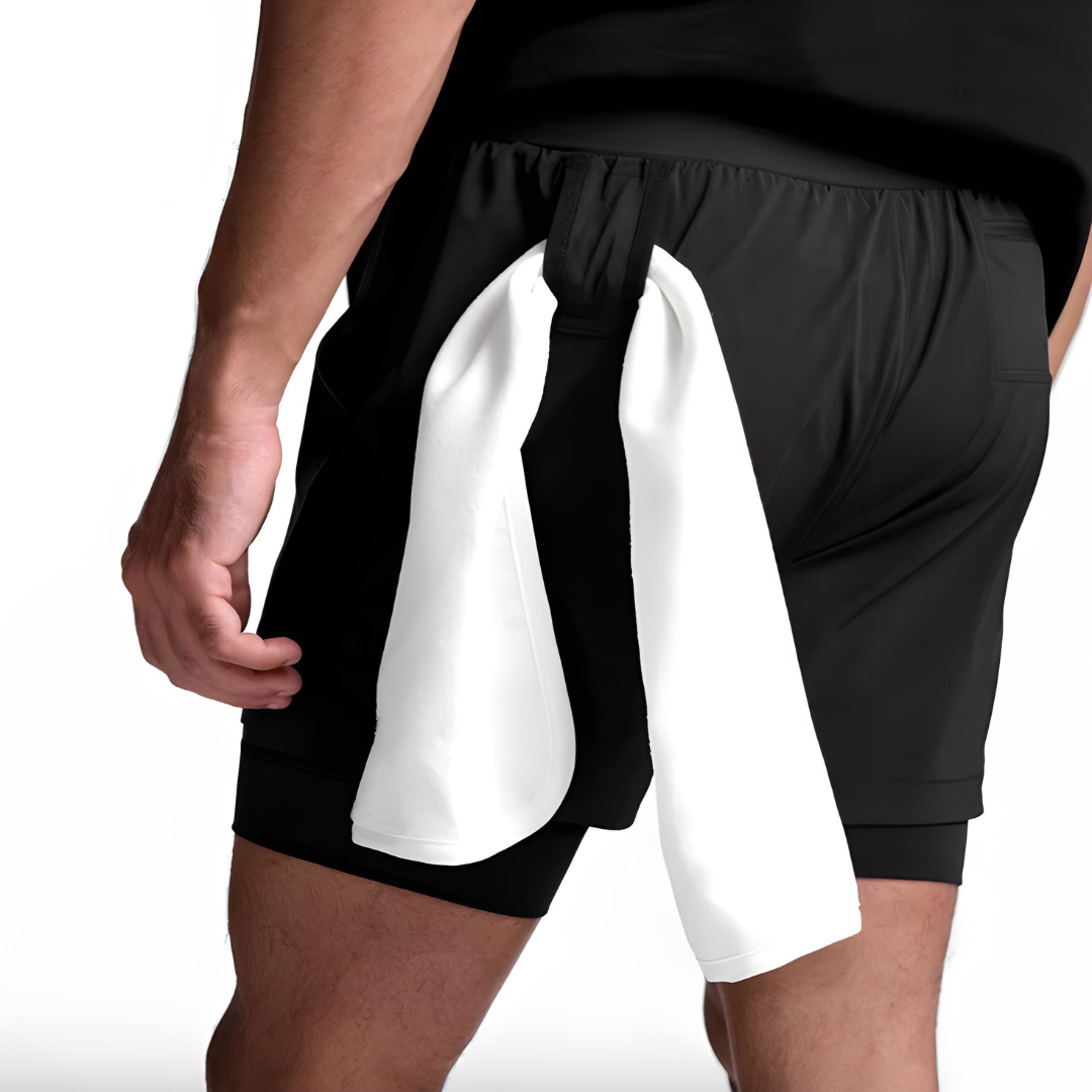 PACE UP 2 in 1 PREMIUM RUNNING SHORTS