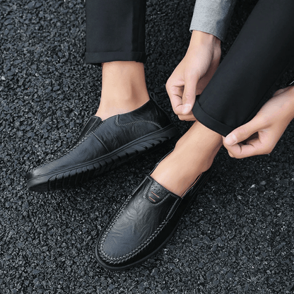 Men's Leather Moccasin Pisa Valerion