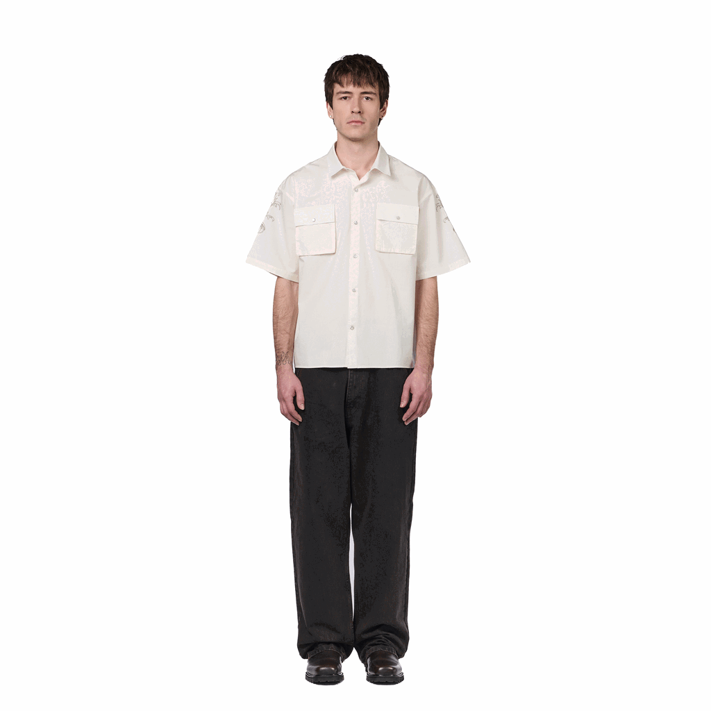 "hellboy" Shirt off white