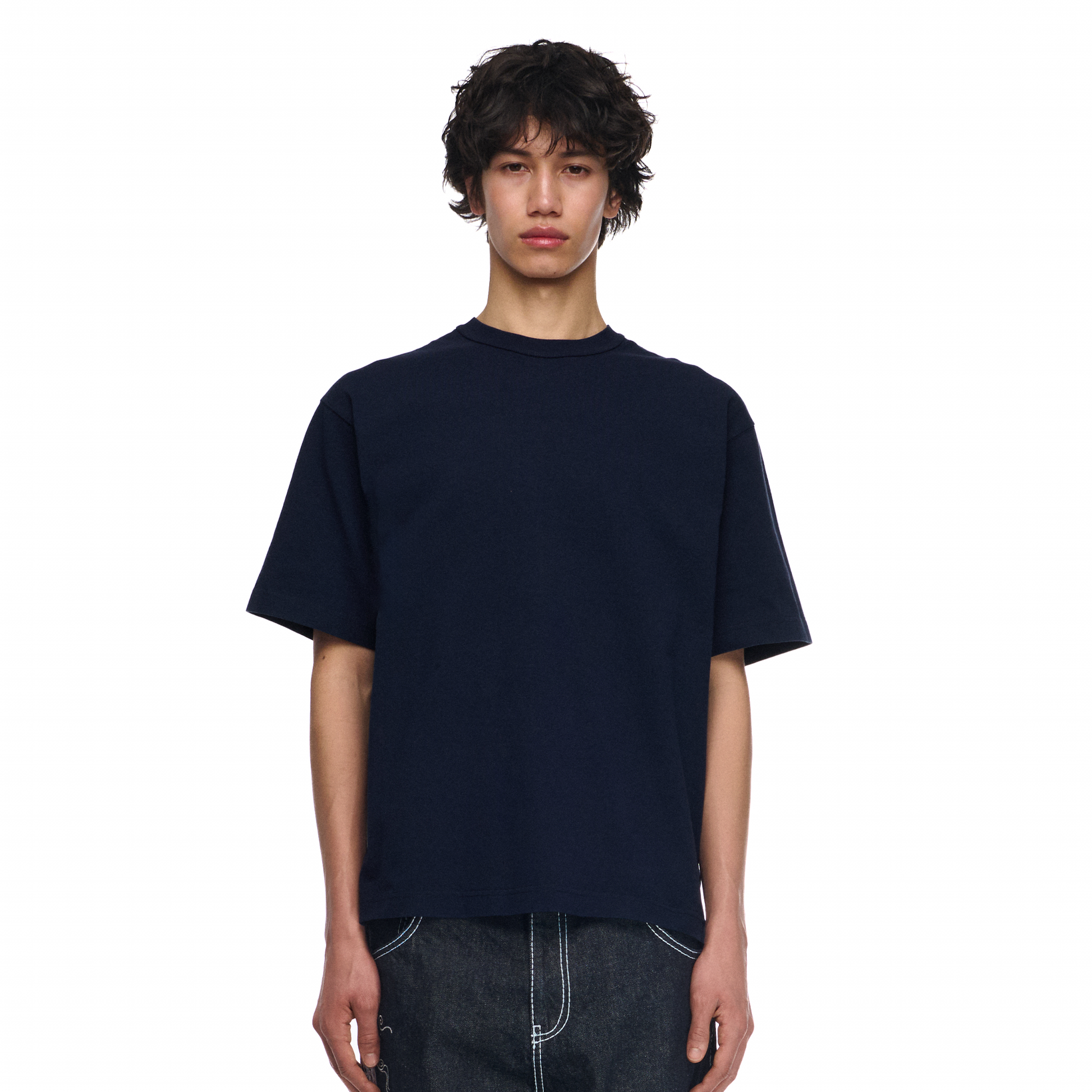 "lotus v2" T Shirt navy