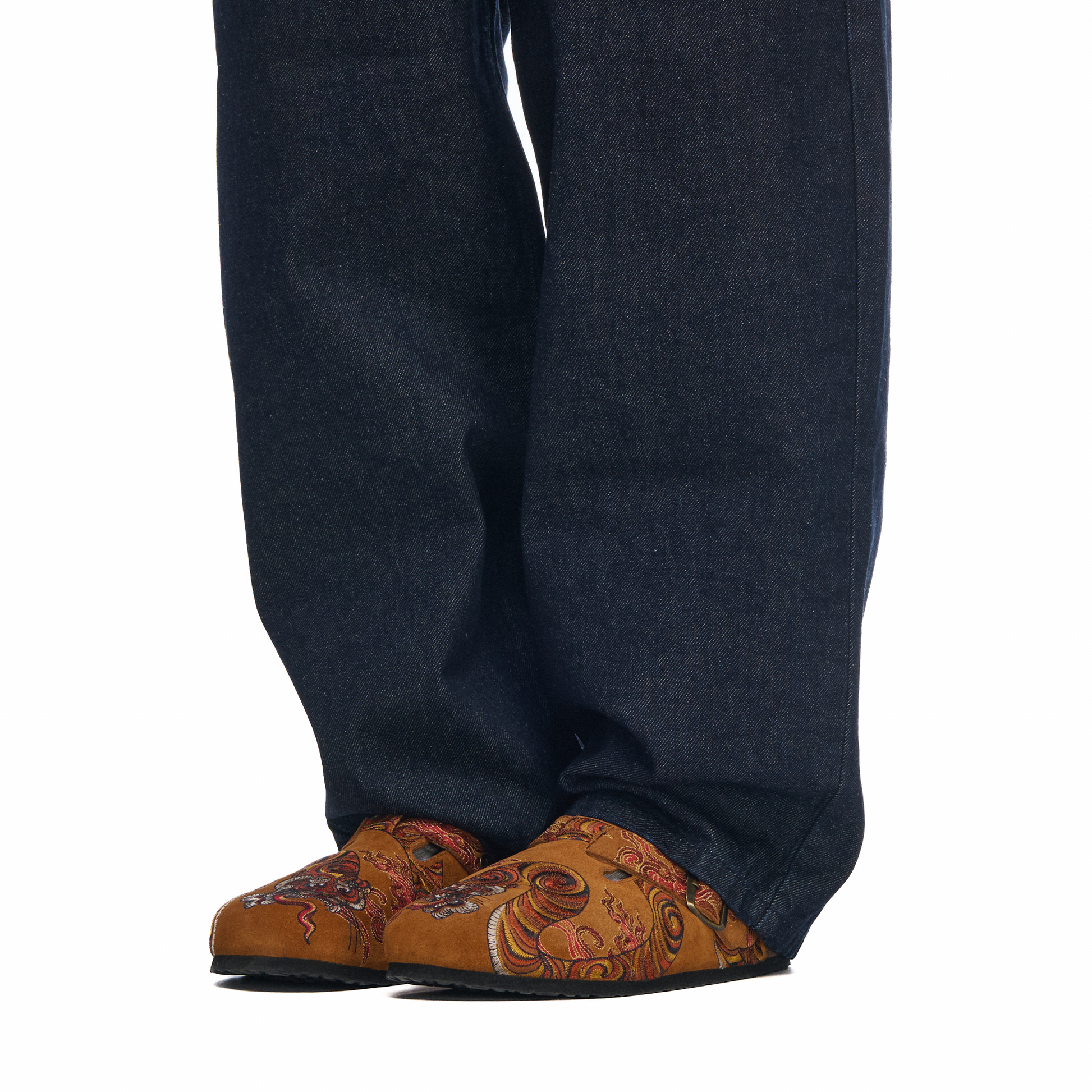 "lotus v2" clogs orange
