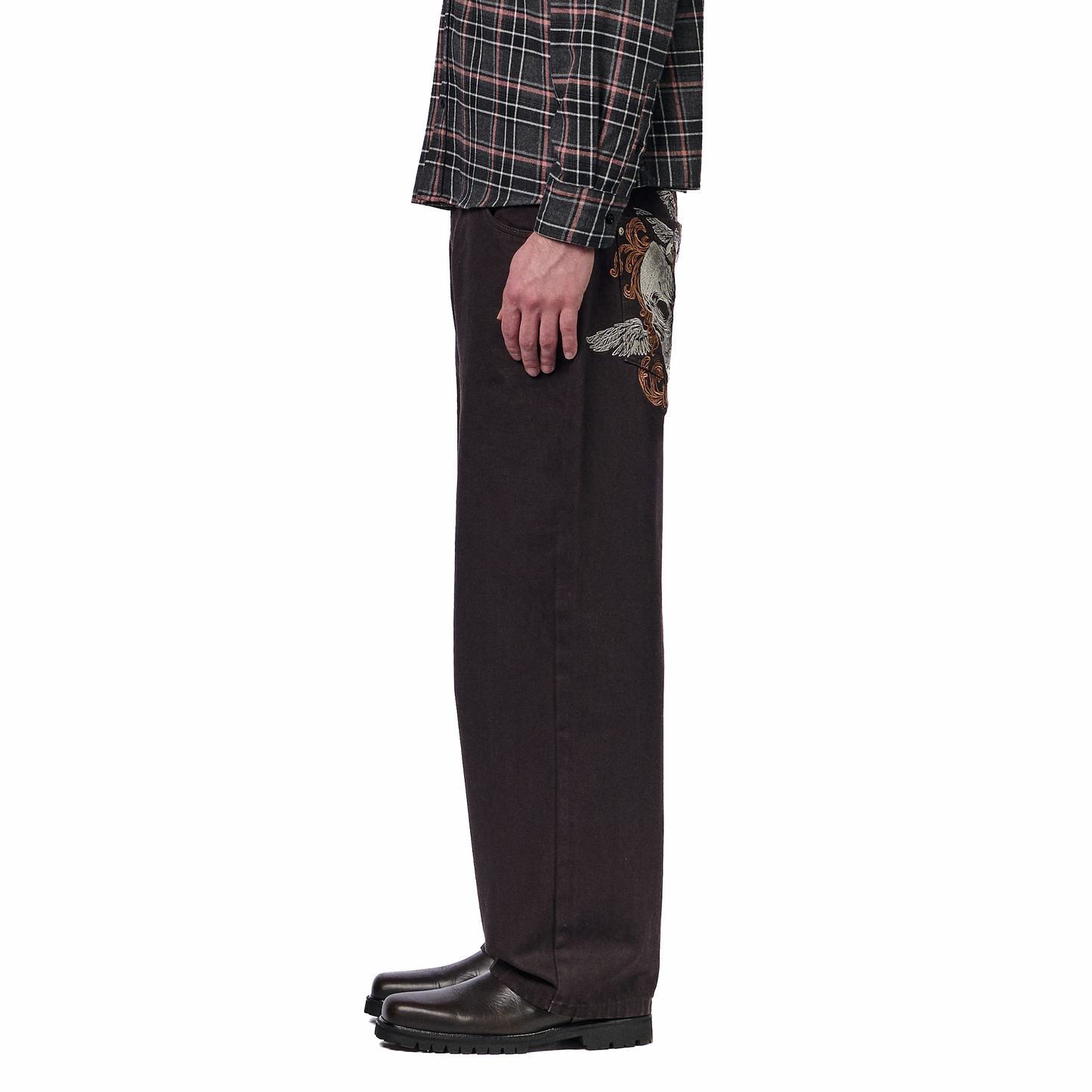 "hellboy" brown Denim