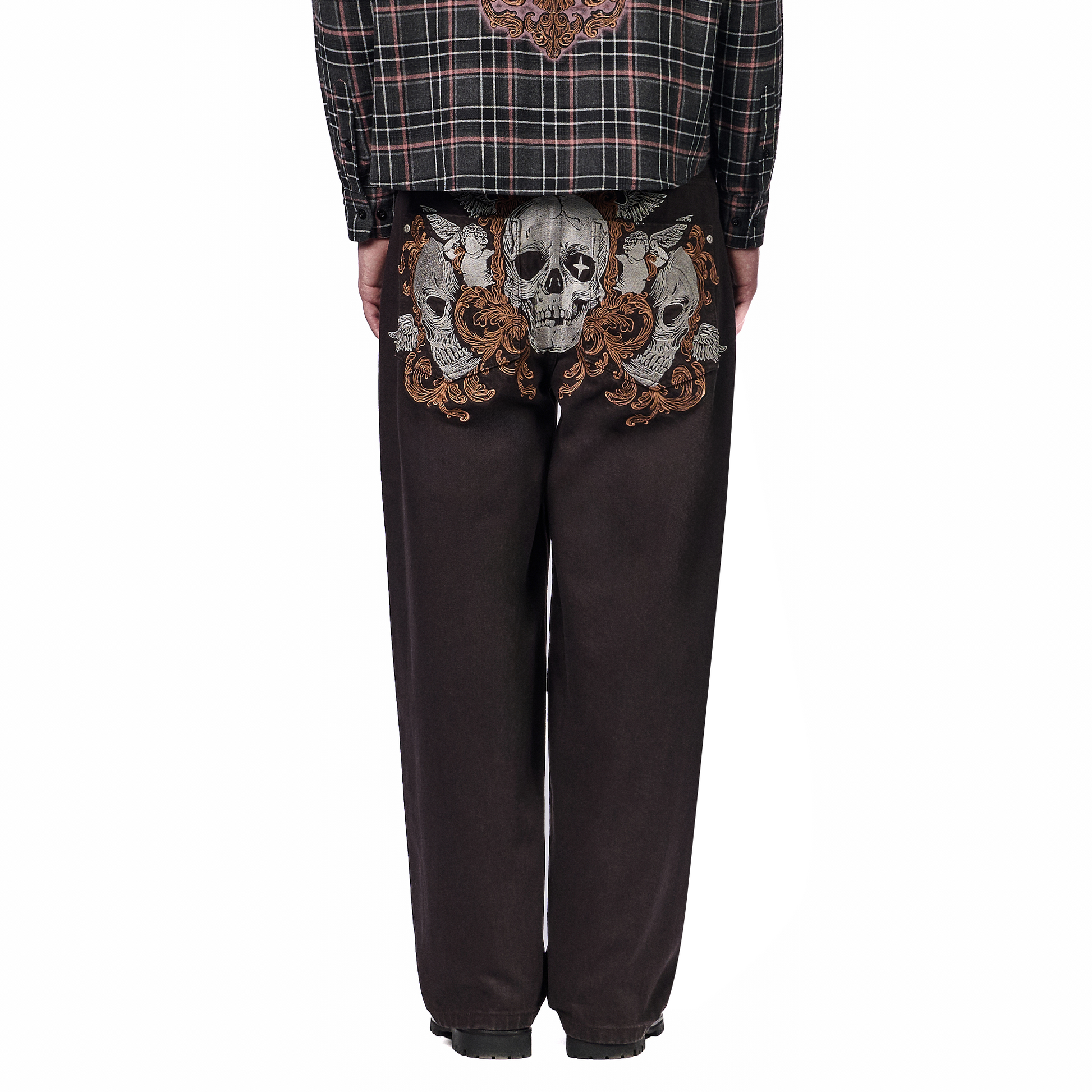 "hellboy" brown Denim