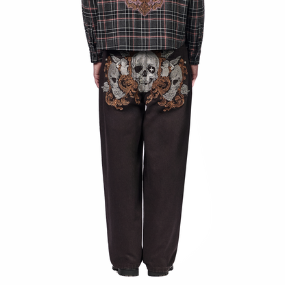 "hellboy" brown Denim