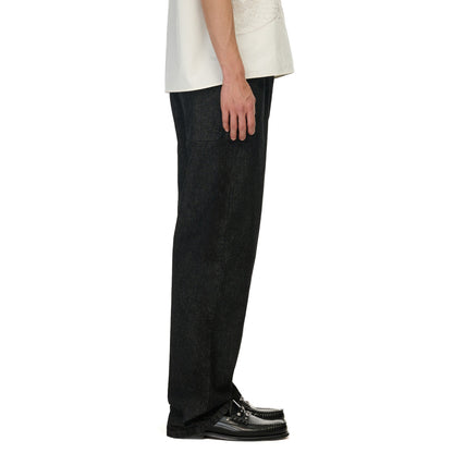 "yakuza" raw Denim black 01