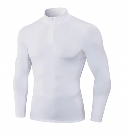 PACE UP  COMPRESSION QUARTER ZIP