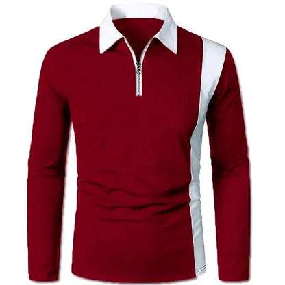 Men's Long Sleeve Polo Shirt Padrony Valerion