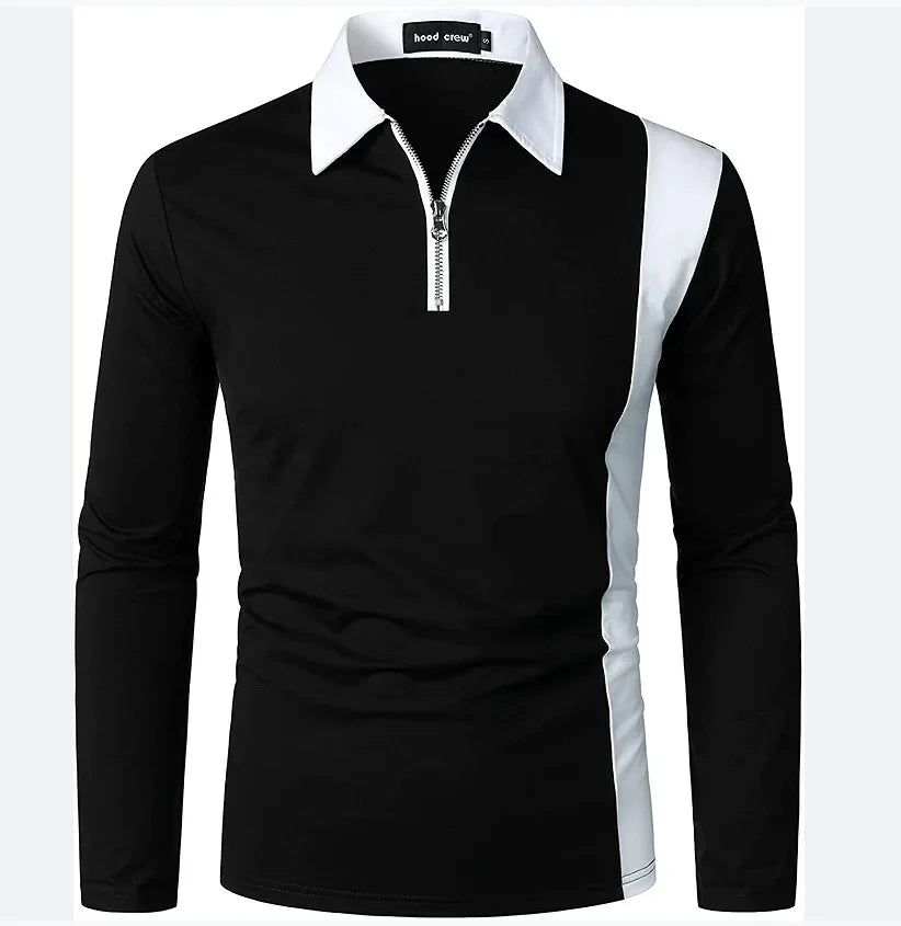 Men's Long Sleeve Polo Shirt Padrony Valerion