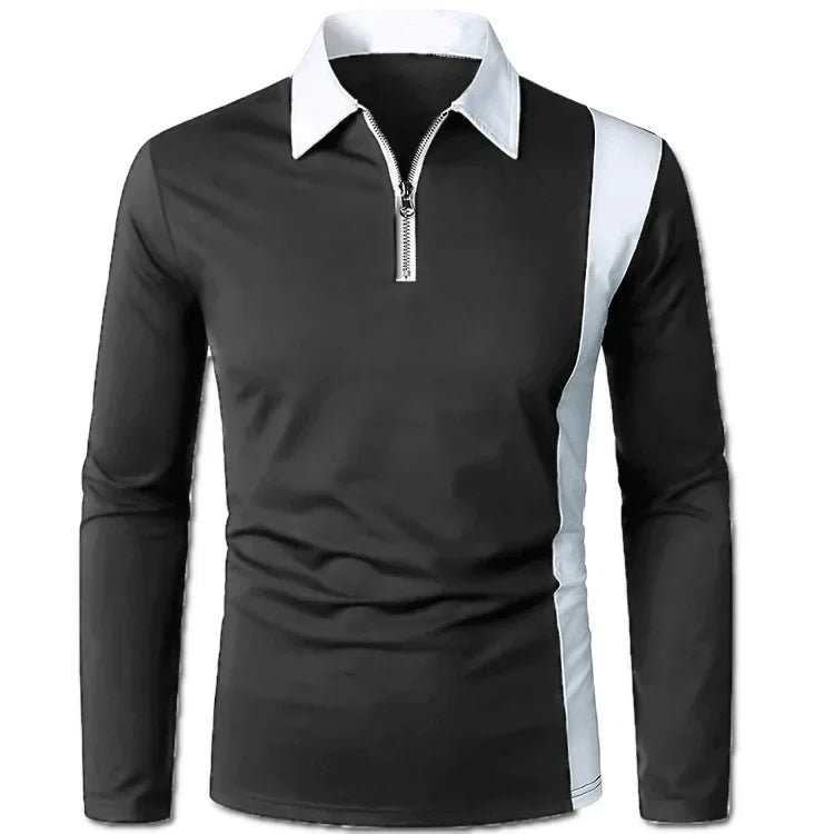 Men's Long Sleeve Polo Shirt Padrony Valerion