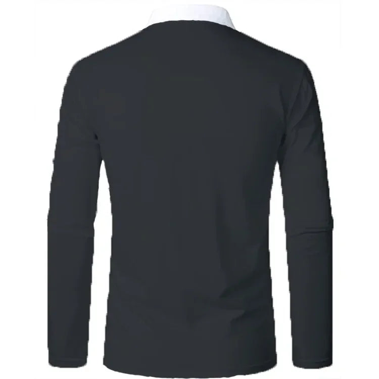 Men's Long Sleeve Polo Shirt Padrony Valerion