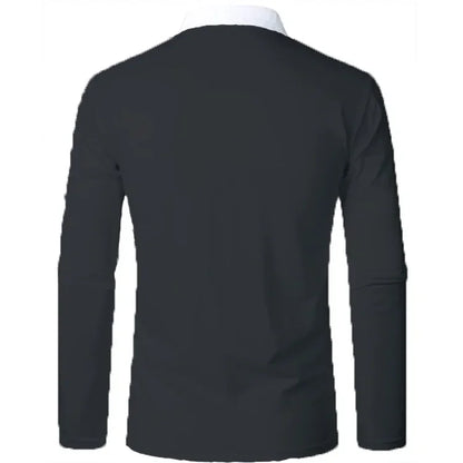 Men's Long Sleeve Polo Shirt Padrony Valerion