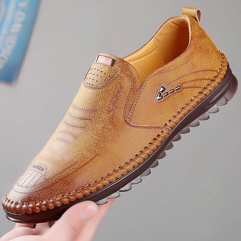 Italian Leather Shoe - Ultra Comfortable and Breathable